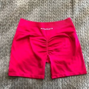 COPY - ALPHALETE AMPLIFY SHORTS PINK